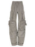 The Attico Gray Cotton Clothing