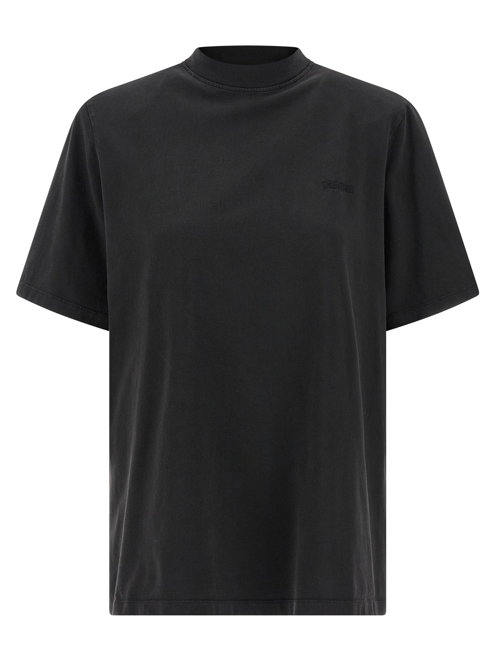The Attico Black Cotton T-Shirt