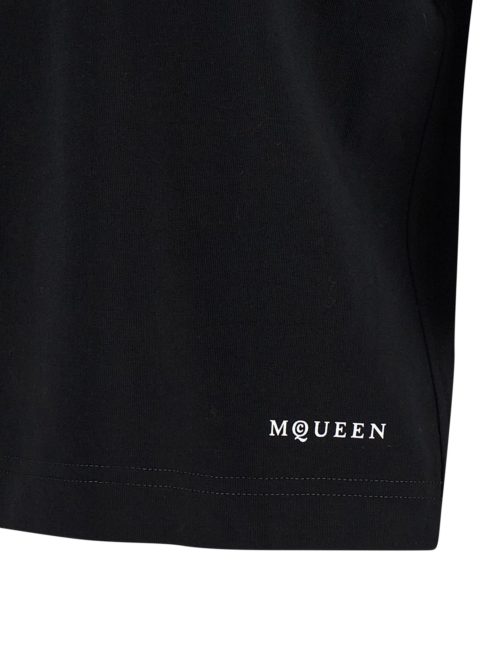 Alexander McQueen Bicolor Cotton T-Shirt