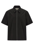Jil Sander Black Cotton Blouse