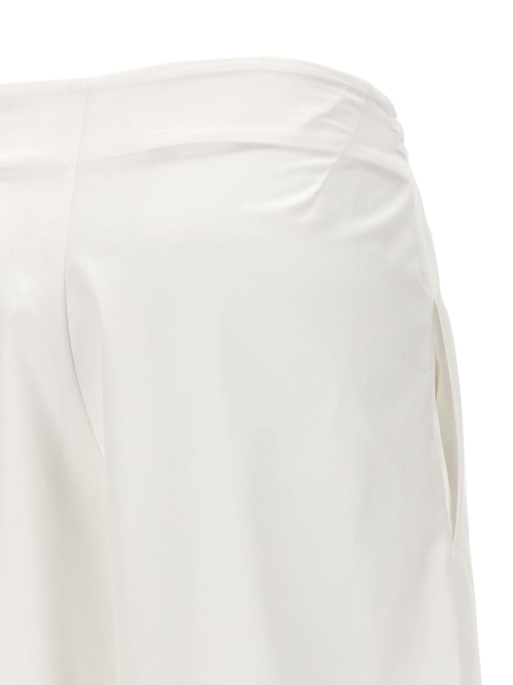 Ermanno Scervino White Cotton Casual Pants