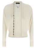Fabiana Filippi White Cashmere Cardigan