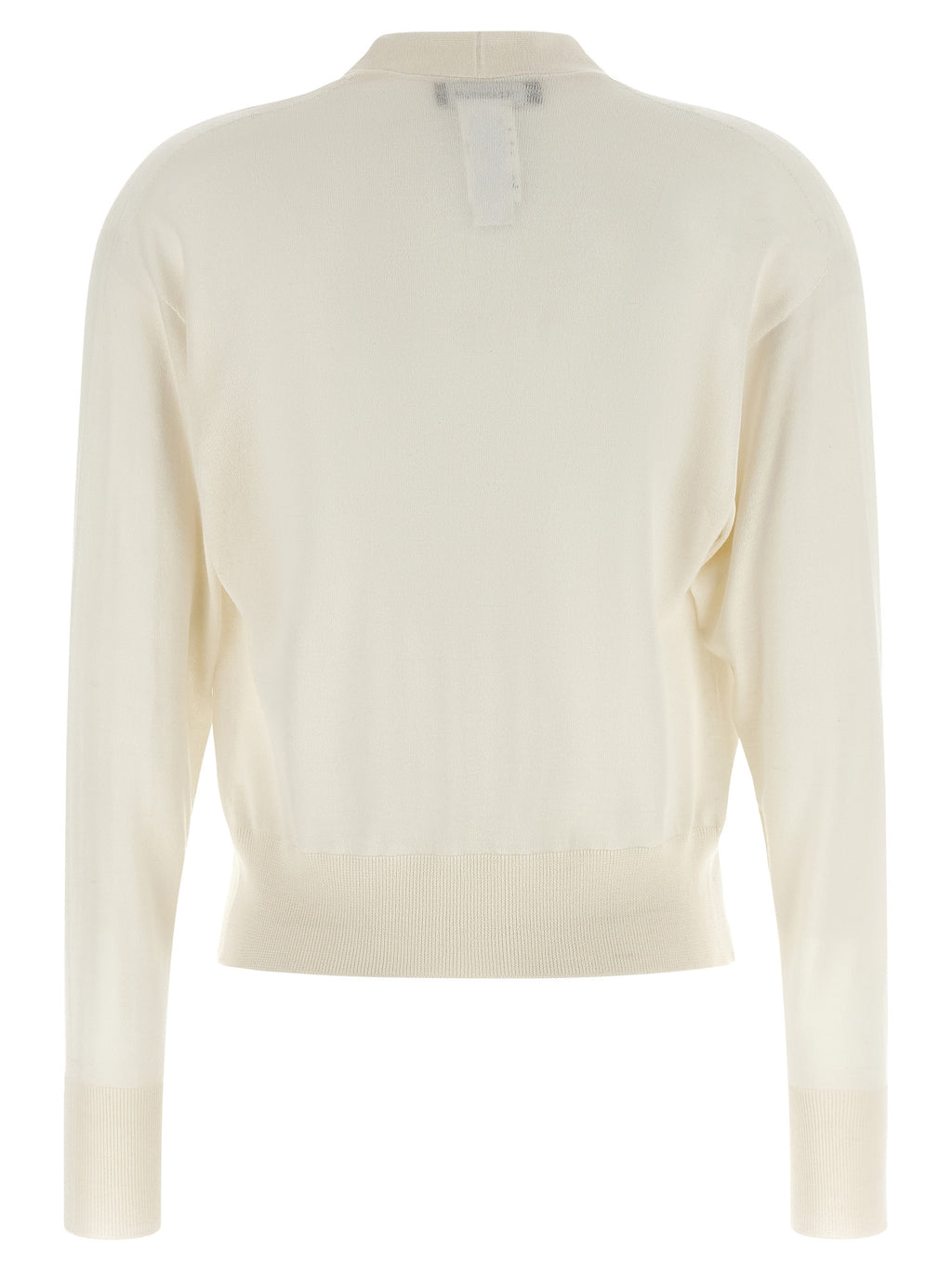 Fabiana Filippi White Cashmere Cardigan