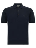 Etro Blue Cotton Polo Shirt