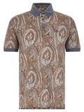 Etro Multicolor Cotton Polo Shirt