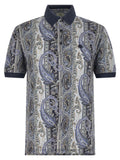 Etro Blue Cotton Polo Shirt