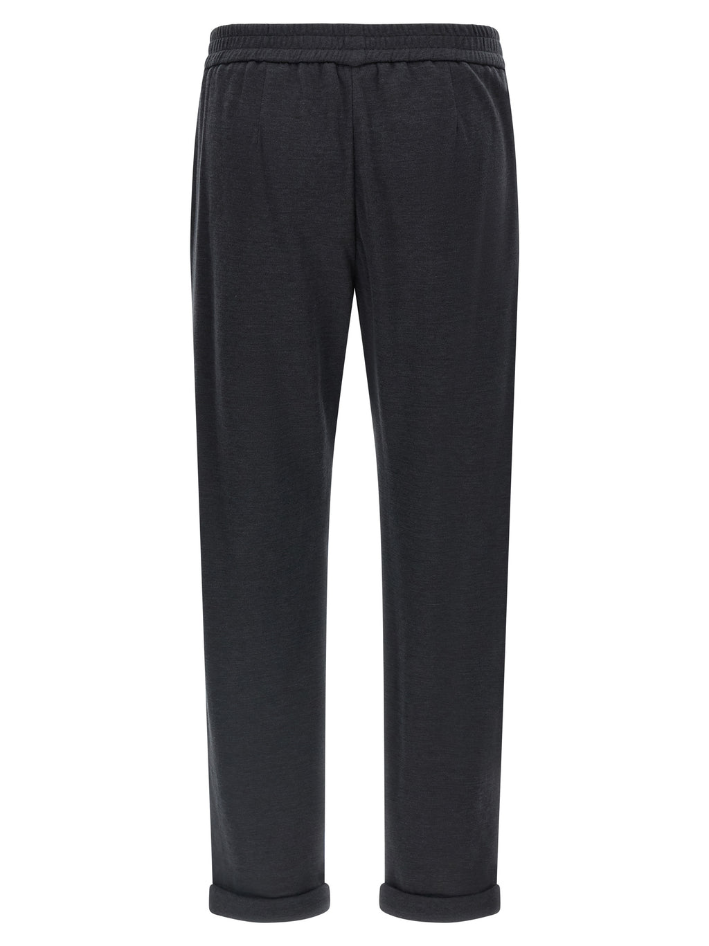 Brunello Cucinelli Gray Cotton Joggers (Workout Pants)
