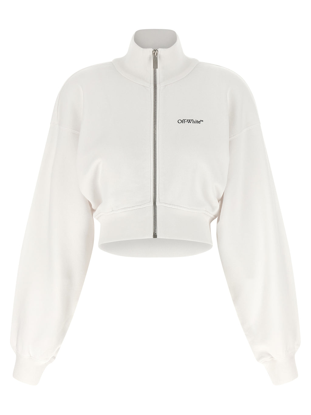Off-White White Cotton Sweatshirt