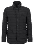 Herno Blue Polyamide Full-Length Jacket