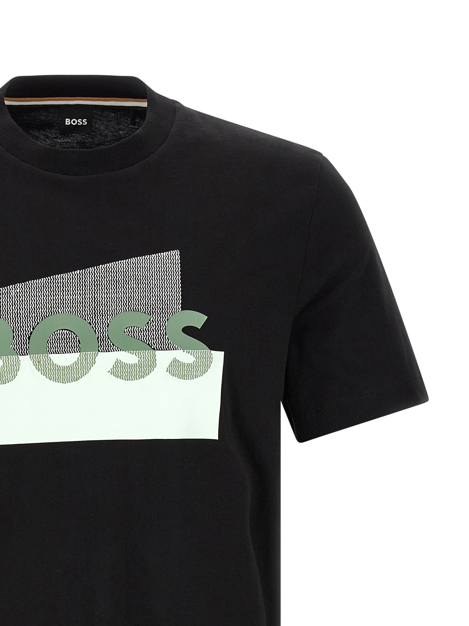 Hugo Boss Black Cotton T-Shirt