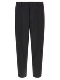 Jil Sander Black Polyester Dress Pants