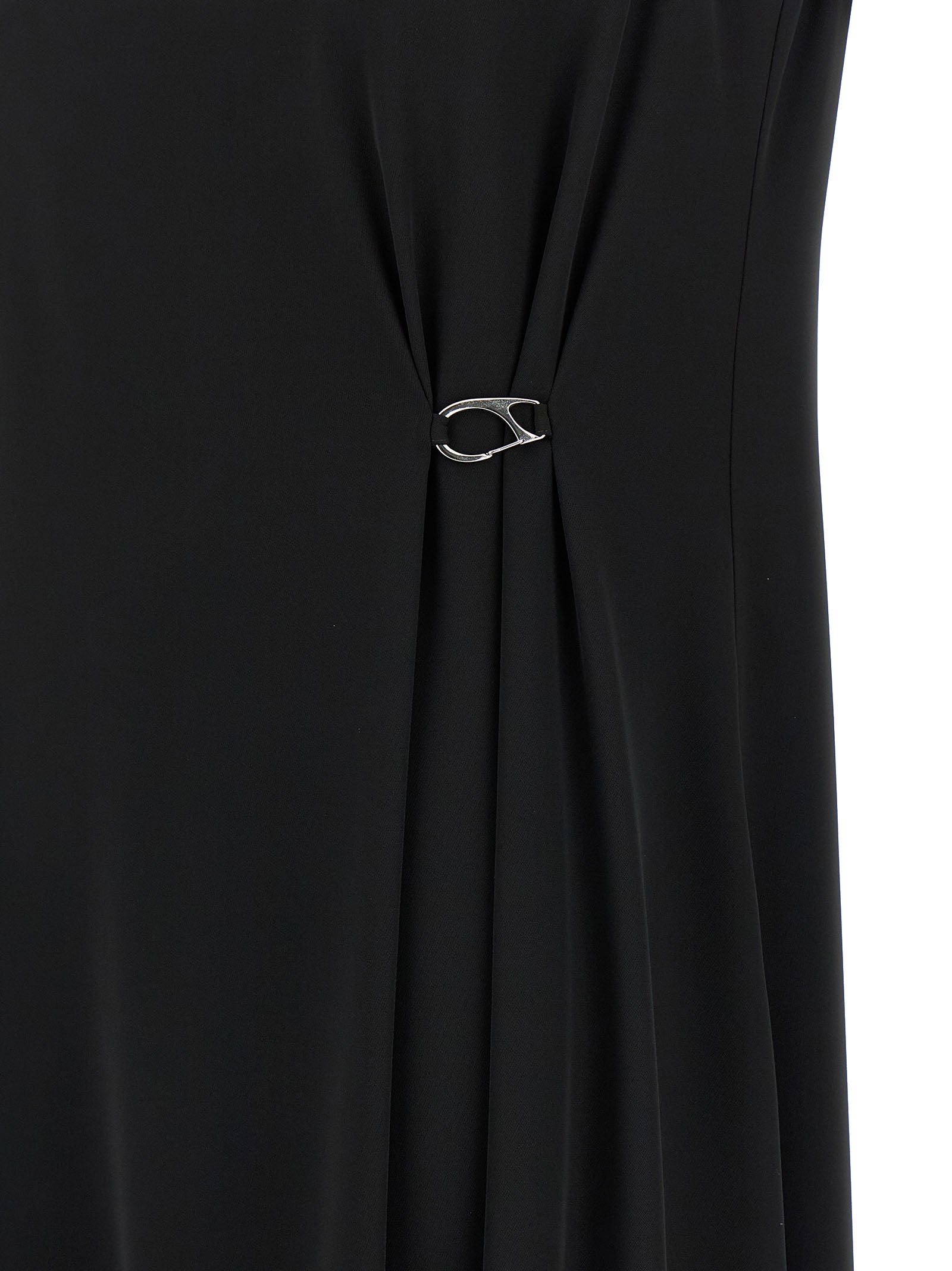 Herno Black Polyester Long Dress
