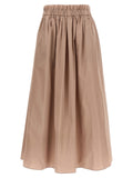 Herno Multicolor Polyester Midi Skirt