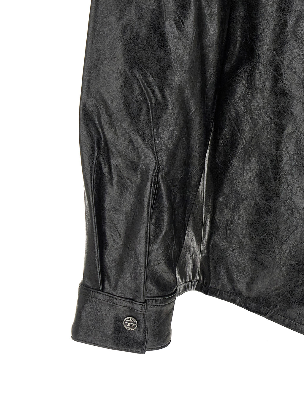 Diesel Black Viscose Blouse
