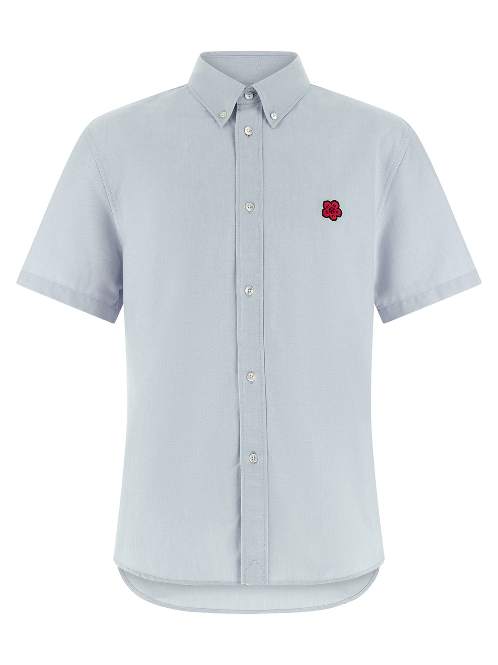 Kenzo Blue Cotton Blouse