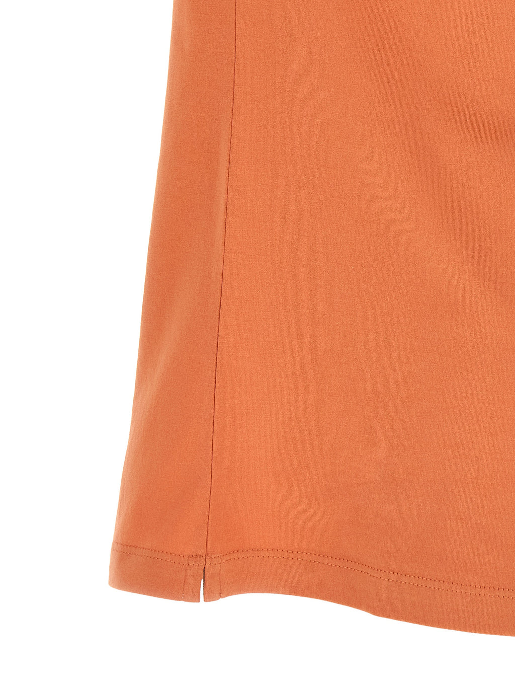 Brunello Cucinelli Orange Cotton T-Shirt