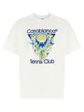Casablanca White Organic Cotton T-Shirt