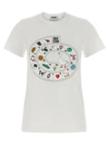 Moschino White Cotton T-Shirt