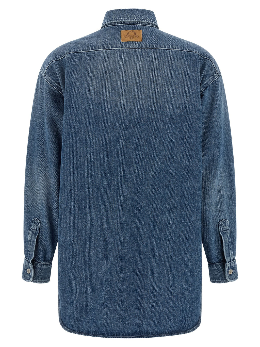 Moschino Blue Cotton Blouse