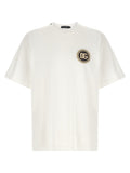 Dolce & Gabbana White Cotton T-Shirt