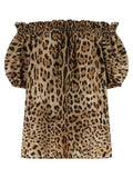 Dolce & Gabbana Brown Cotton Shirt