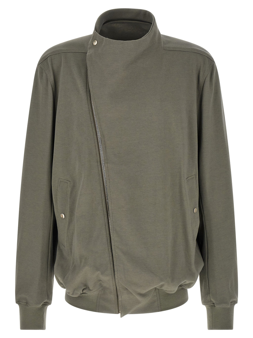 Rick Owens Gray Cotton Sweatshirt