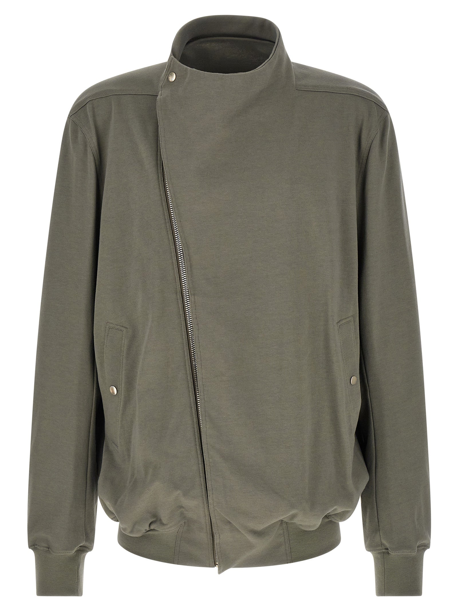 Rick Owens Gray Cotton Sweatshirt