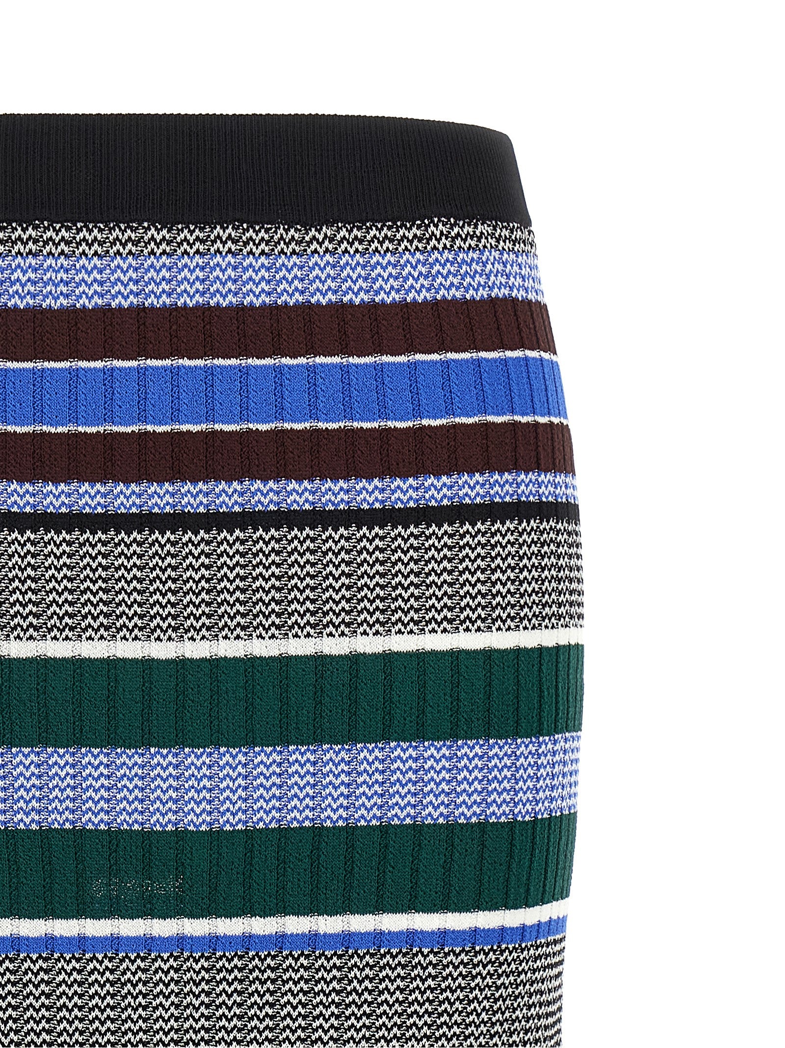 PINKO Multicolor Viscose Midi Skirt