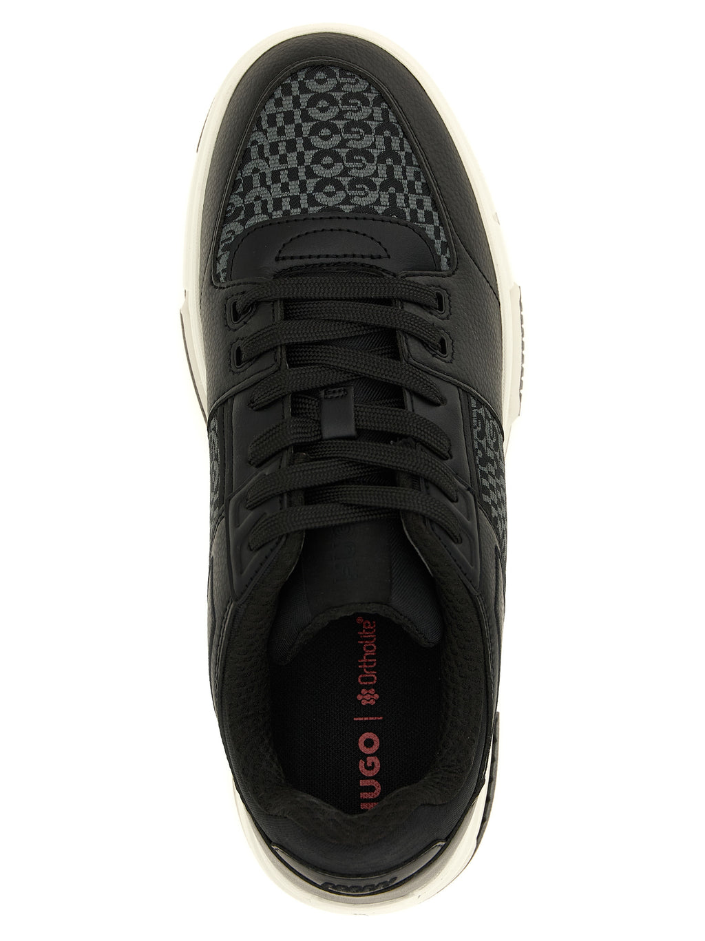 Hugo Boss Black Polyester Low Top Sneakers