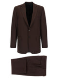 Brioni Brown Wool Two-Piece Suit