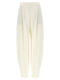 Brunello Cucinelli Beige Viscose Casual Pants