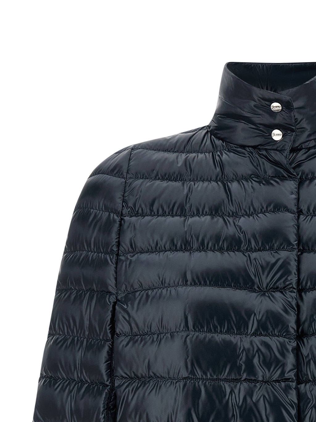 Herno Blue Polyamide Coat