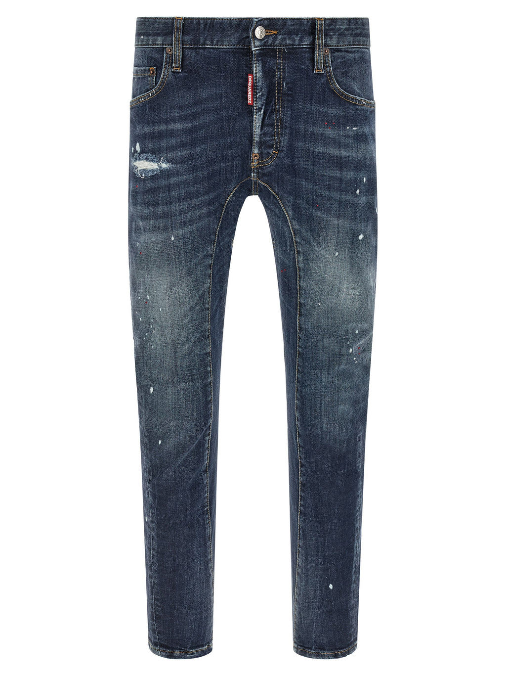 Dsquared² Blue Cotton Jeans Denim