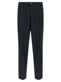Brunello Cucinelli Blue Cotton Chino Pants