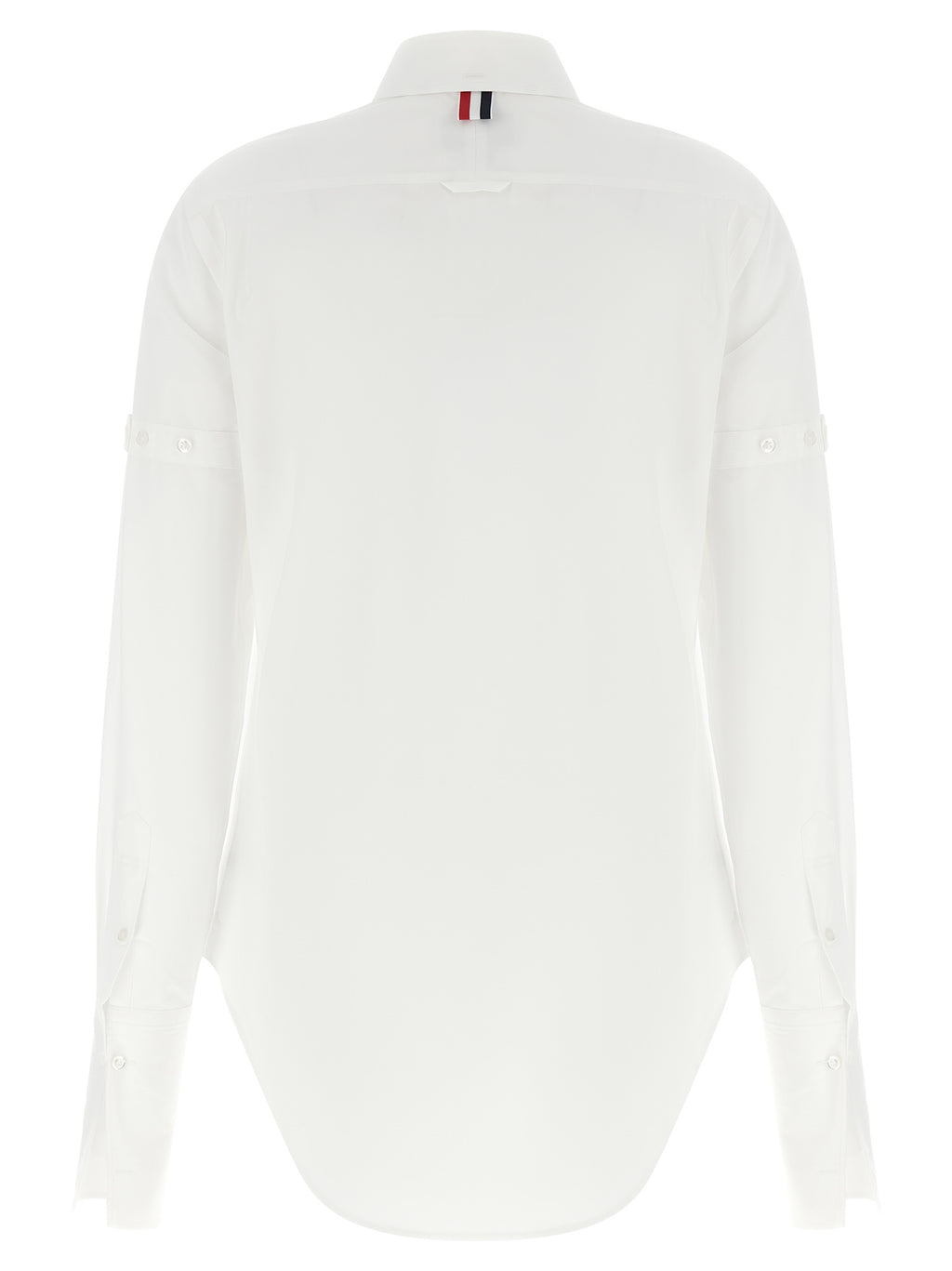 Thom Browne White Cotton Blouse