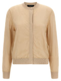 Fabiana Filippi Brown Virgin Wool Cardigan