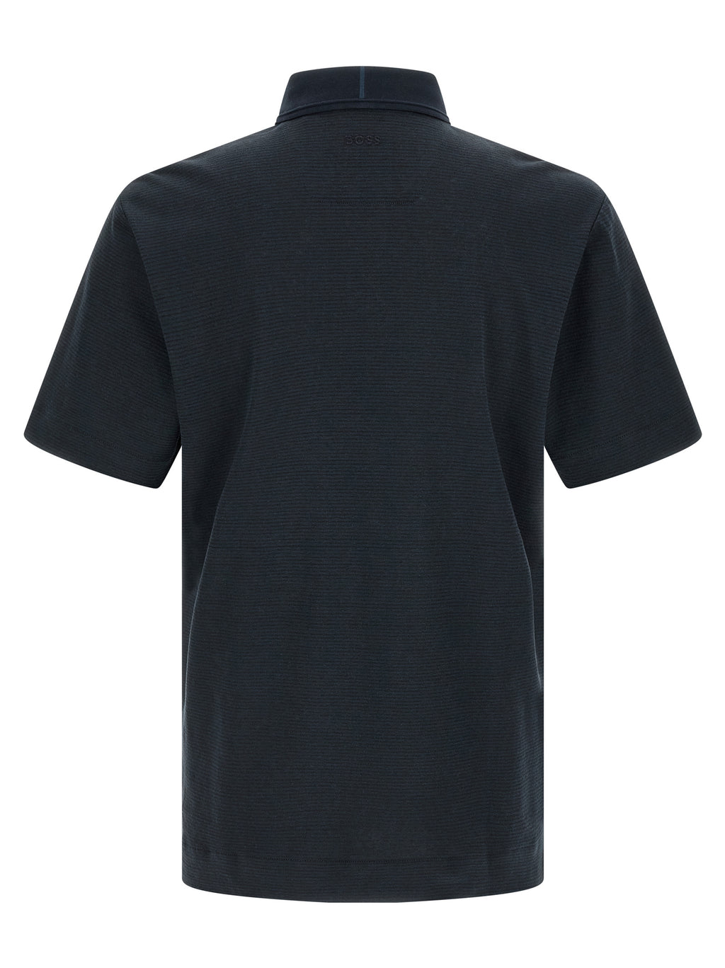 Hugo Boss Blue Cotton Polo Shirt