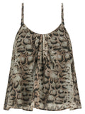 PINKO Gray Cotton Blouse