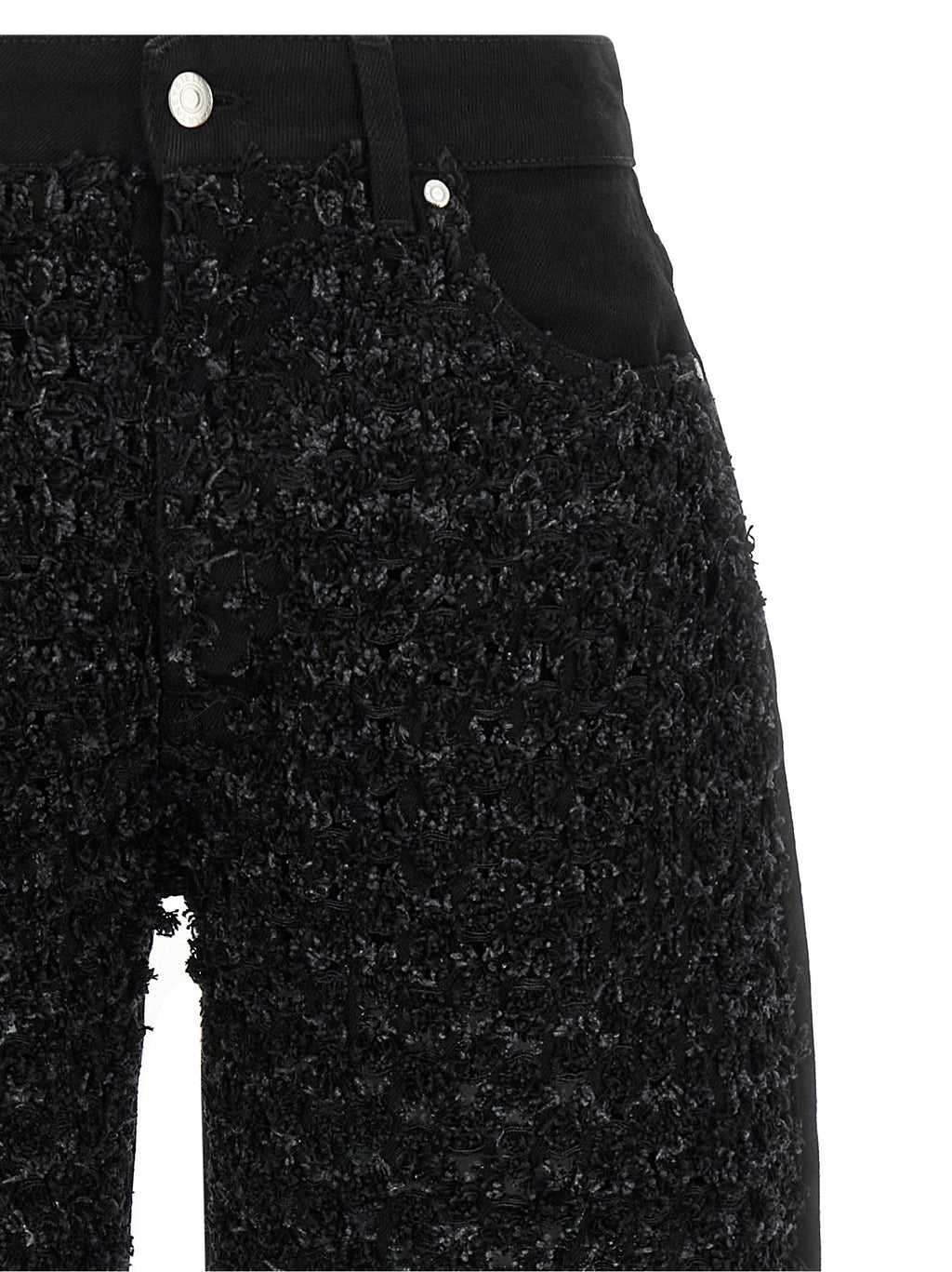 Stella McCartney Black Cotton Jeans Denim