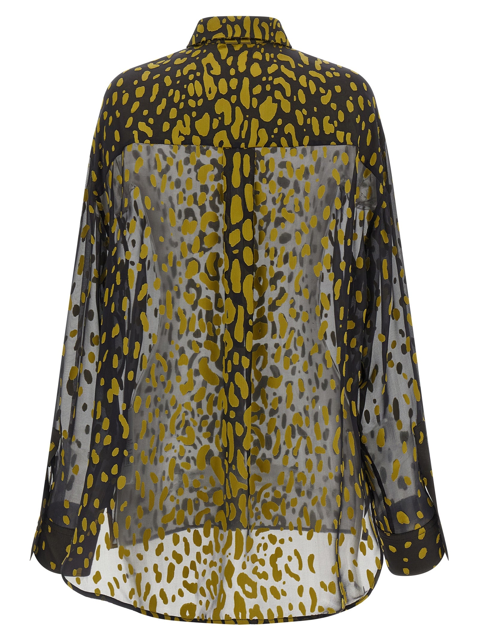 Ferragamo Brown Silk Blouse
