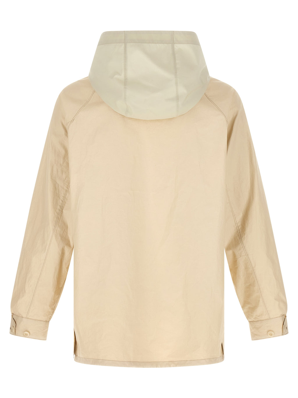 Lemaire Beige Linen Shell Jacket