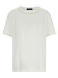 Fabiana Filippi White Cotton T-Shirt