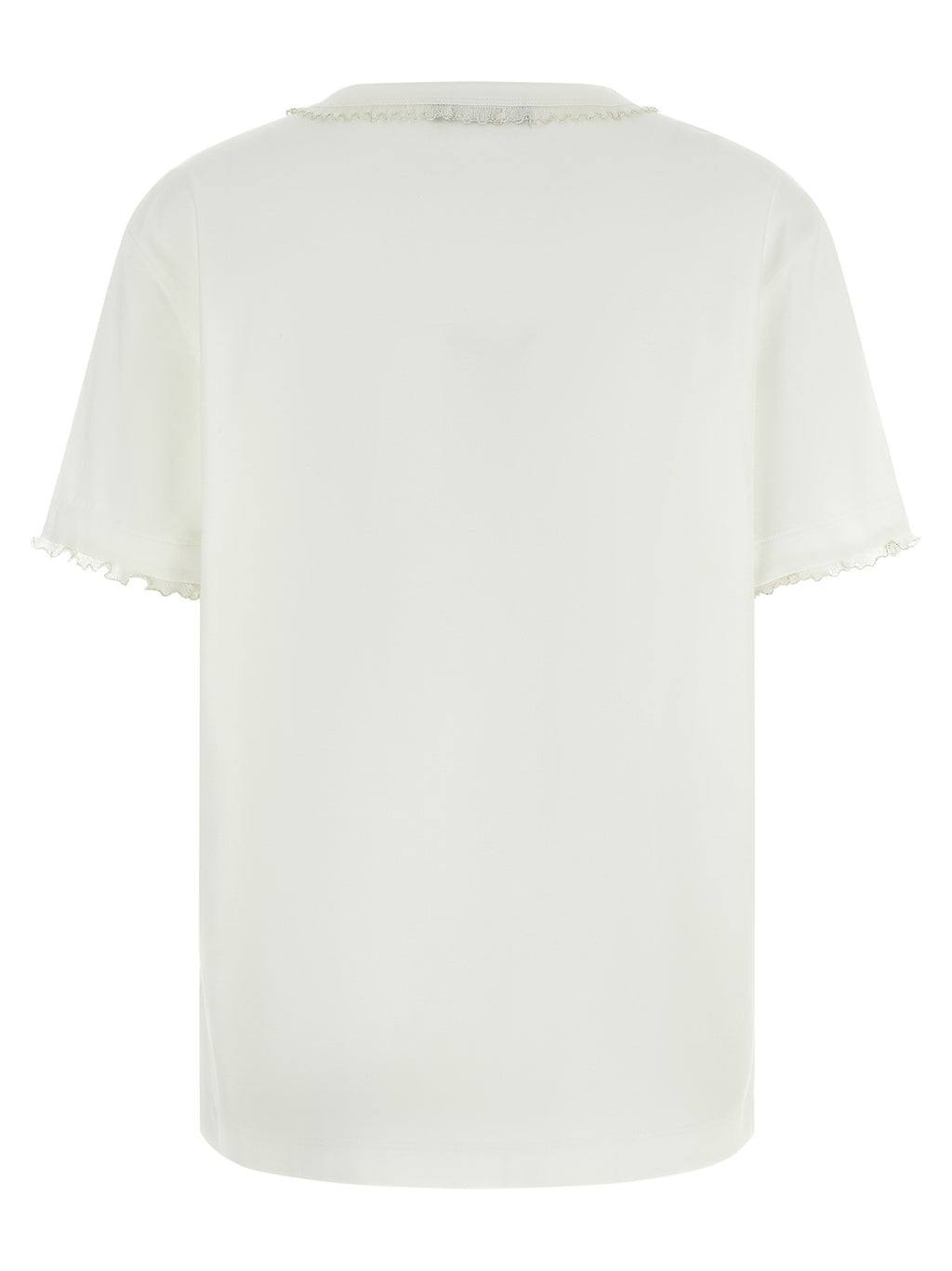 Fabiana Filippi White Cotton T-Shirt