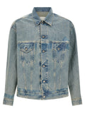 Maison Margiela Blue Cotton Denim Jacket