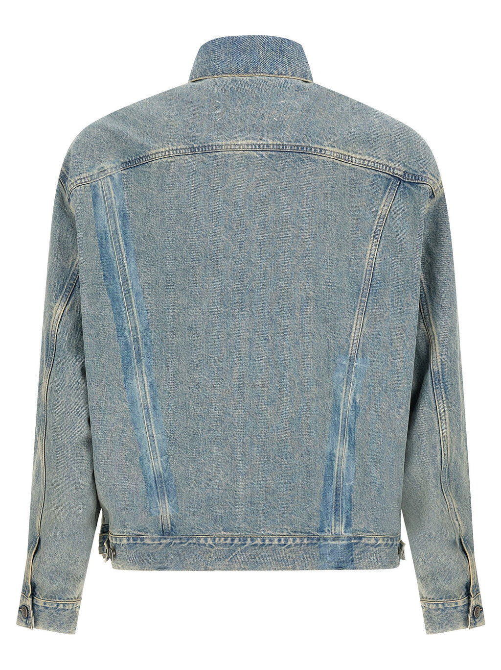 Maison Margiela Blue Cotton Denim Jacket
