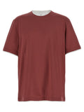 Brunello Cucinelli Multicolor Cotton T-Shirt