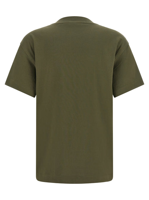 Brunello Cucinelli Bicolor Baumwoll-T-Shirt