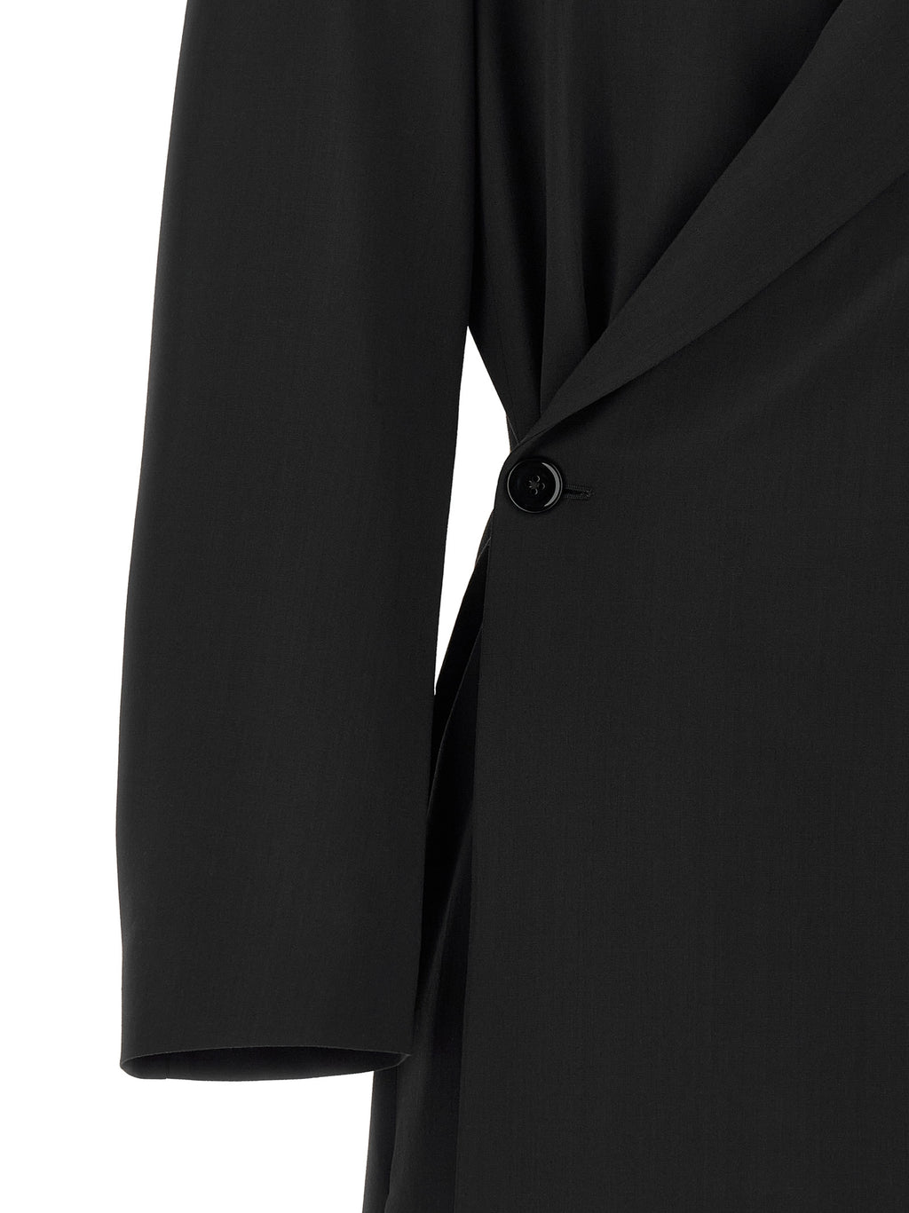Lemaire Blue Wool Coat