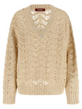 Max Mara Beige Cotton Cardigan