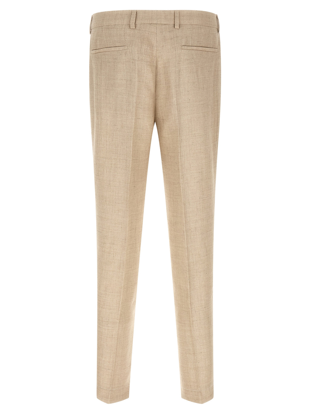 Brunello Cucinelli Beige Silk Two-Piece Suit